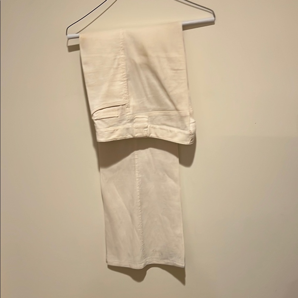 Vintage Elie Tahari Linen Cream Pants Size 2